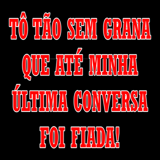 Camiseta Preta Conversa Fiada!