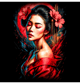 Camiseta Preta Gueixa!