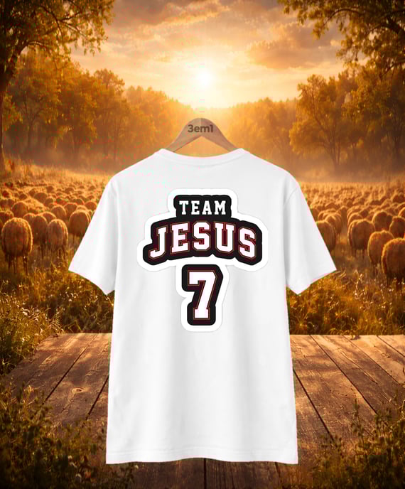 Camisa Cristã (somente costas)