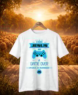 Nome do produto Camisa Cristã Unisex Jesus no Controle