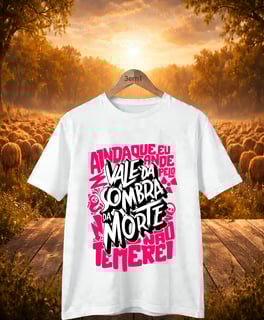 Nome do produto Camisa - Cristã- Não temerei mal algum