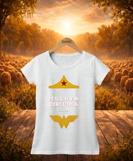 Camisa Cristã Mulher Virtuosa