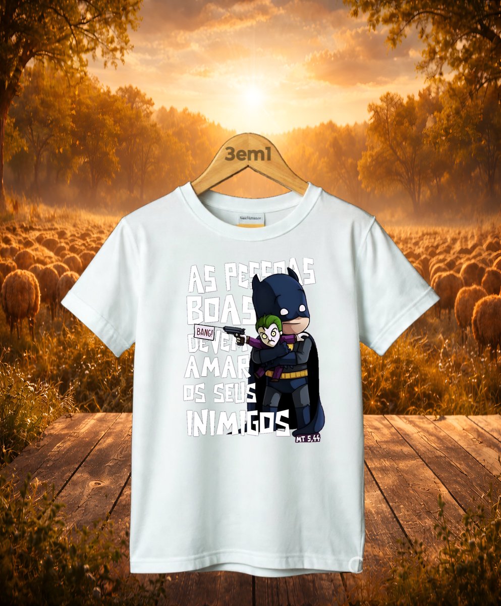 Nome do produto: Camisa Cristã infantil