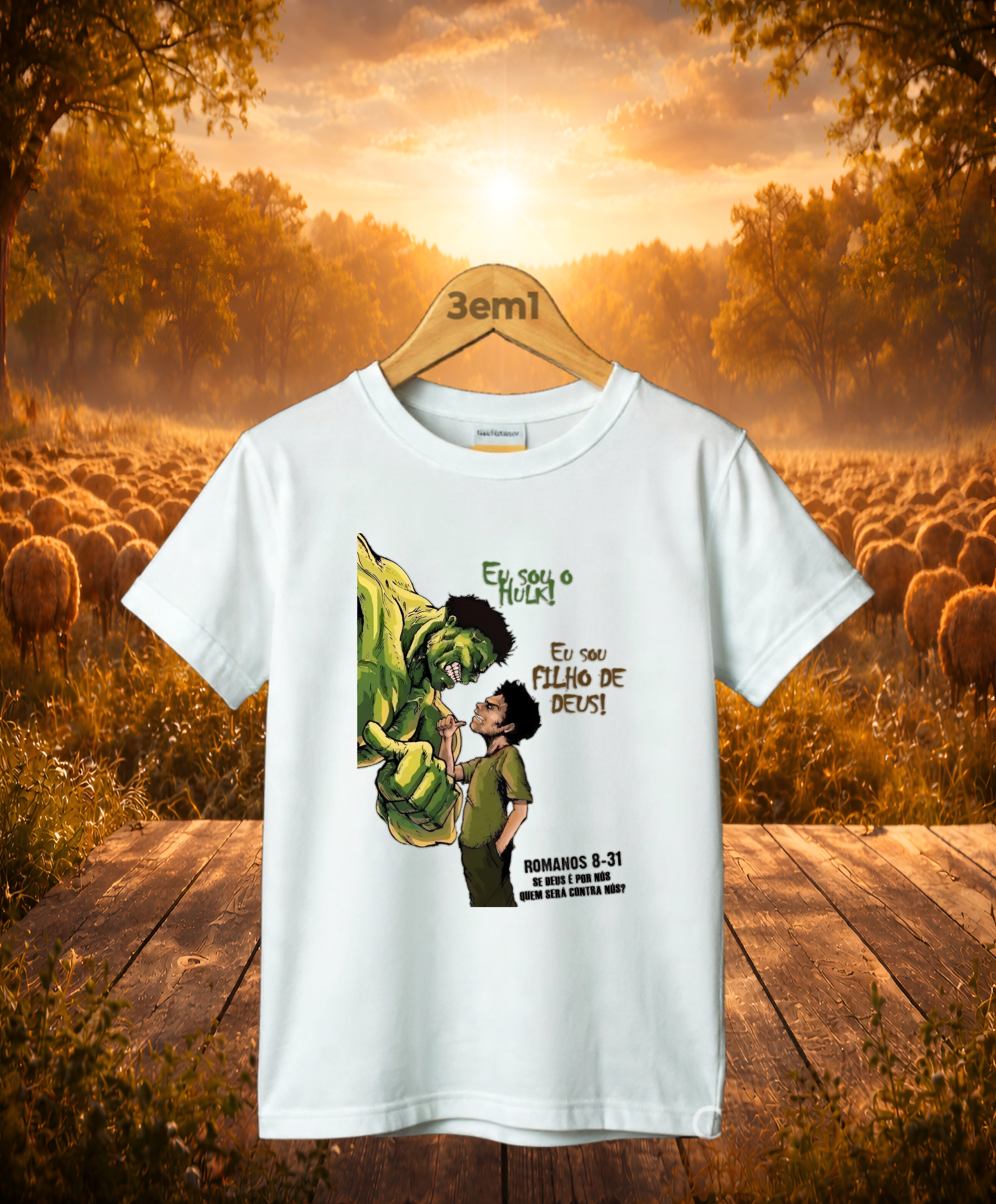 Camisa Cristã infantil