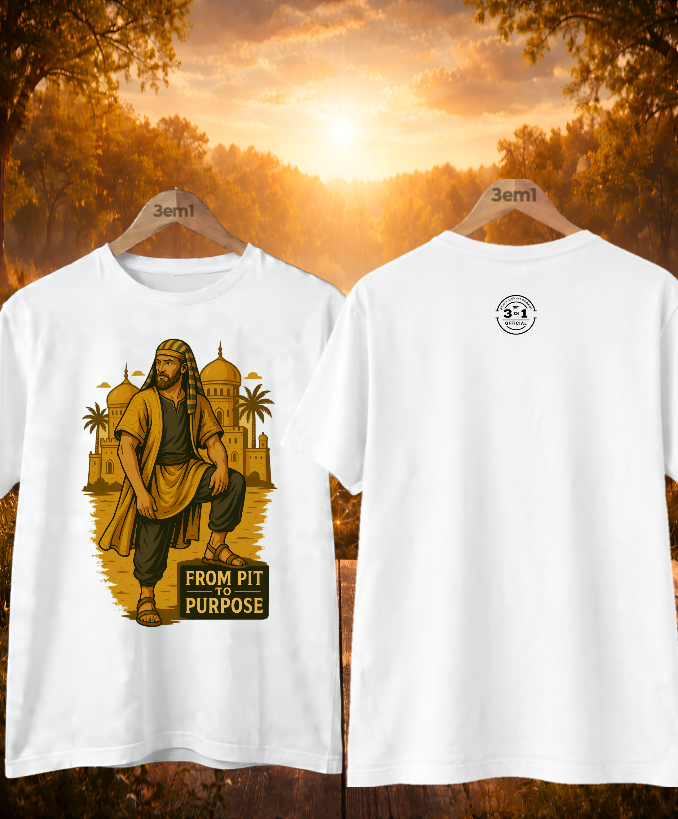 Camisa - José do Egito Exclusiva 3em1