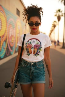 BOILER Feminina Fone Floral