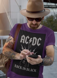 Nome do produto Camiseta AC/DC 
