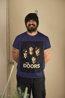 Nome do produto Camiseta The Doors | Estampa Retrô Clássica da Banda