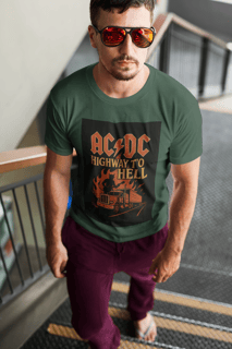 Nome do produto Camiseta AC/DC - Highway to Hell: A Fúria do Rock na Estrada