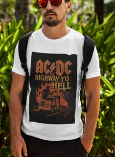 Nome do produto Camiseta AC/DC - Highway to Hell: A Fúria do Rock na Estrada