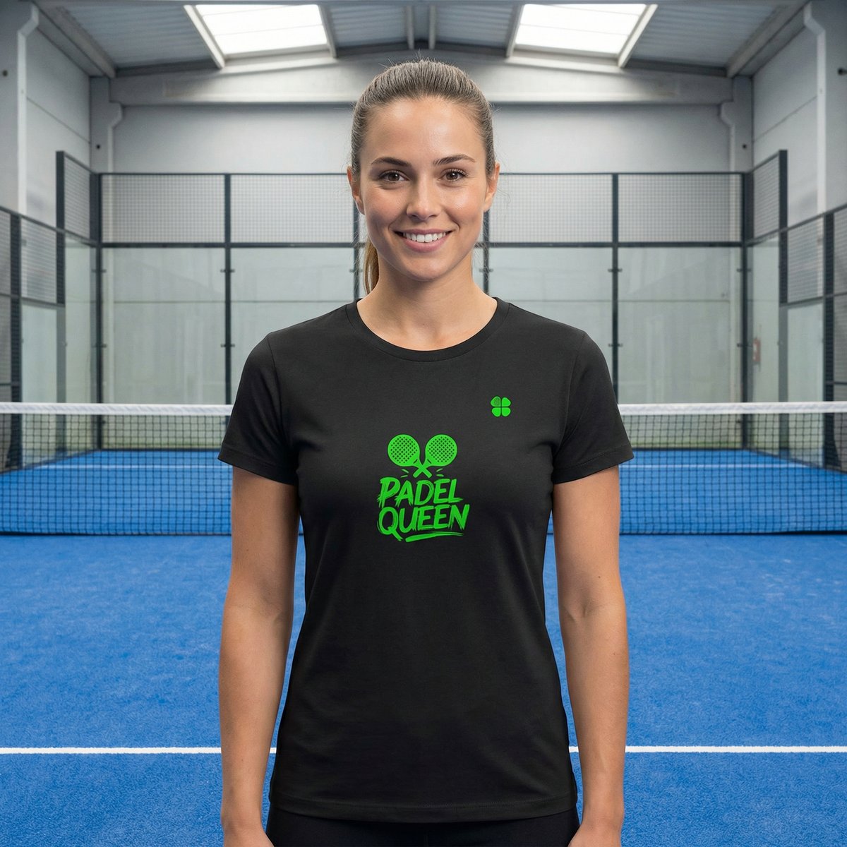 Nome do produto: Baby Look Padel Queen