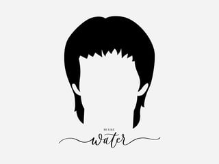 Nome do produto Moletom Canguru - Be Like Water (Unissex)