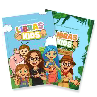 Nome do produto Kit Libras Kids - Edição 01 e 02