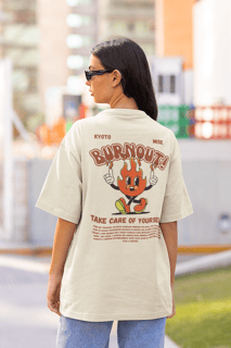 Nome do produto Camiseta Oversized - Burnout