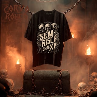 Nome do produto Camiseta Sem Risco, Sem XP