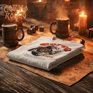 Nome do produto Camiseta Corvo Bardo