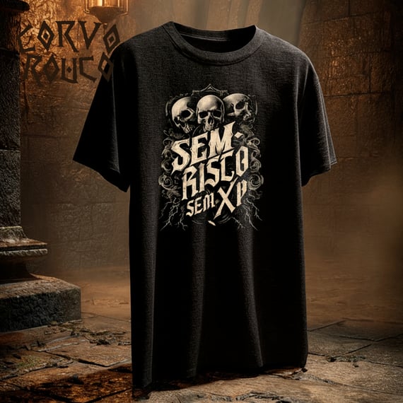 Camiseta Sem Risco, Sem XP
