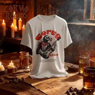 Nome do produto Camiseta Corvo Bardo