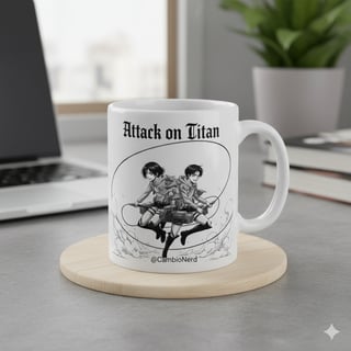 Caneca Attack on Titan