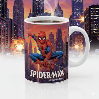 Caneca do Homem-Aranha - Marvel Heroes