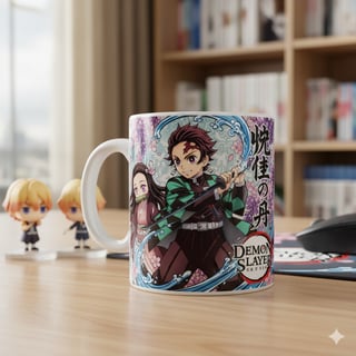 Nome do produtoCaneca Tanjiro Kamado - Demon Slayer