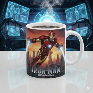 Nome do produtoCaneca Homem de Ferro - Marvel Heroes