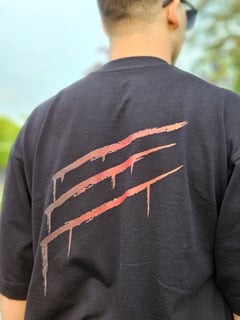 Nome do produto Camiseta Oversized-A cruz foi por você 