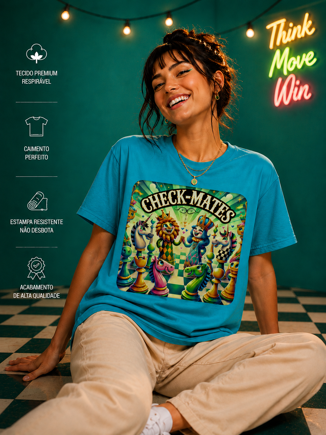 CHECKMATES! Camiseta