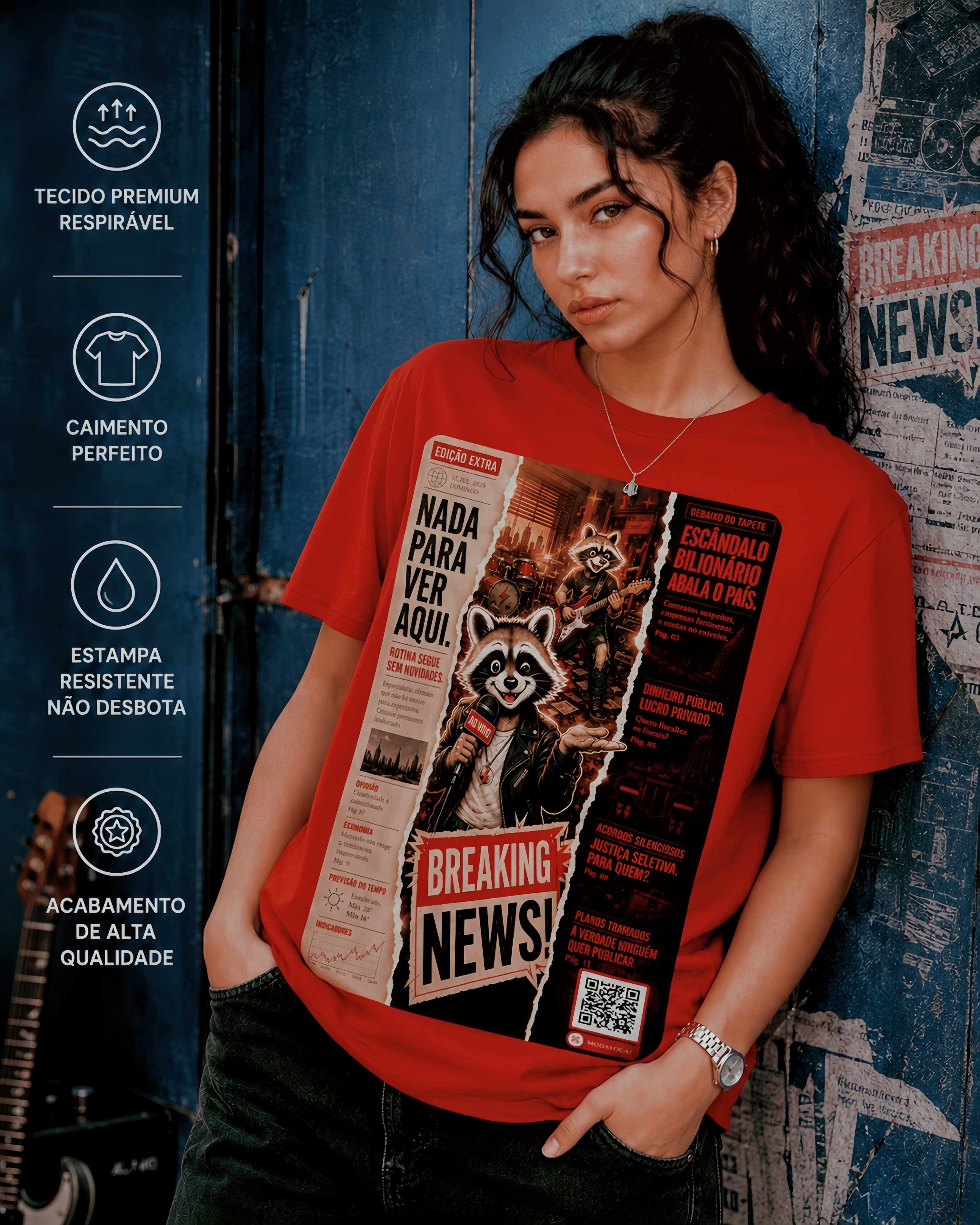 BREAKING NEWS! Camiseta