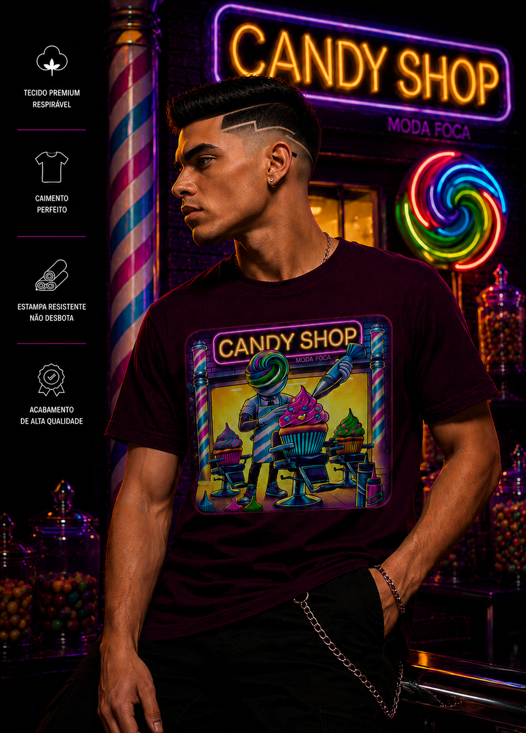 CANDY SHOP! Camiseta