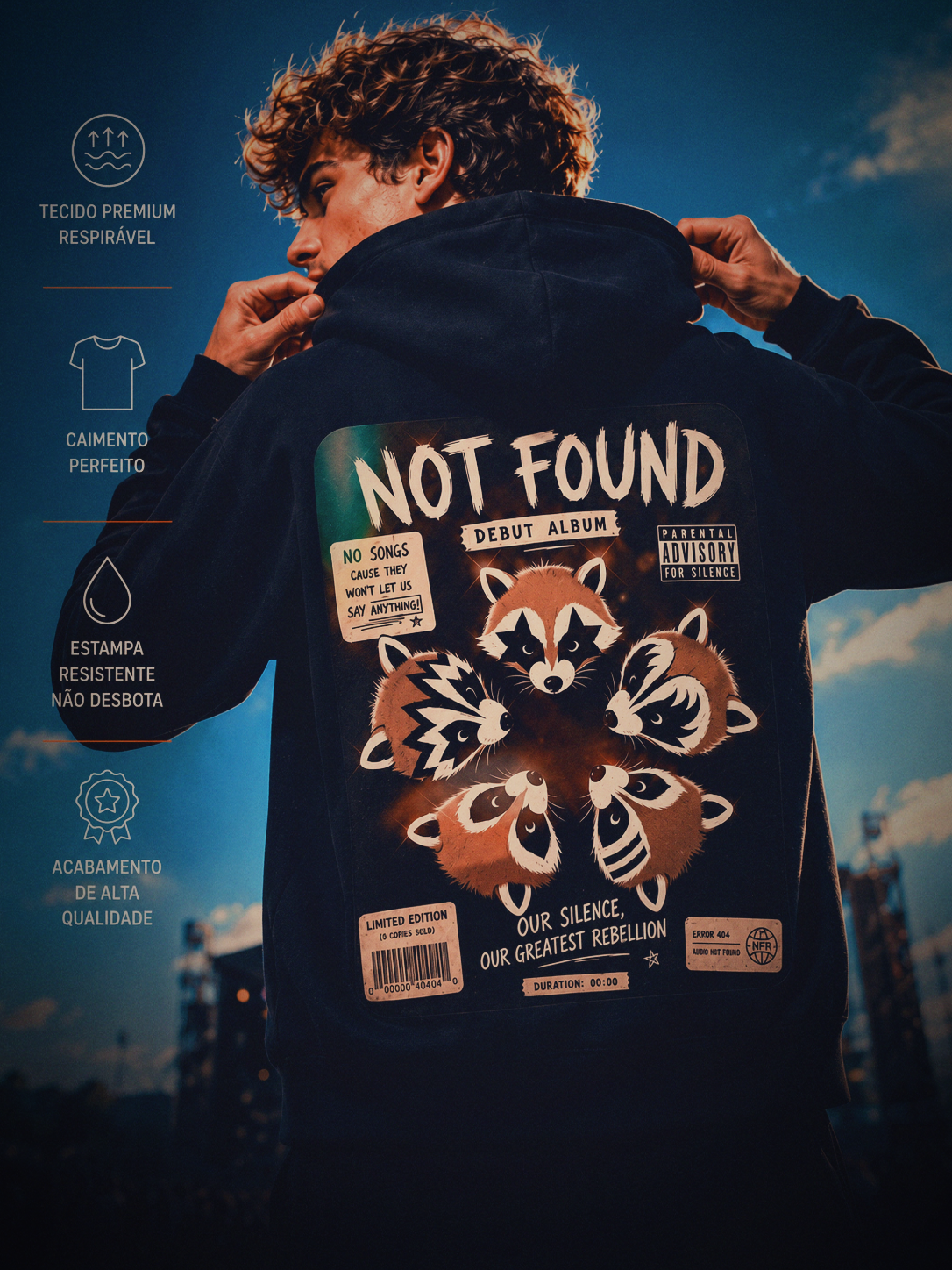 NOT FOUND! Moletom Canguru