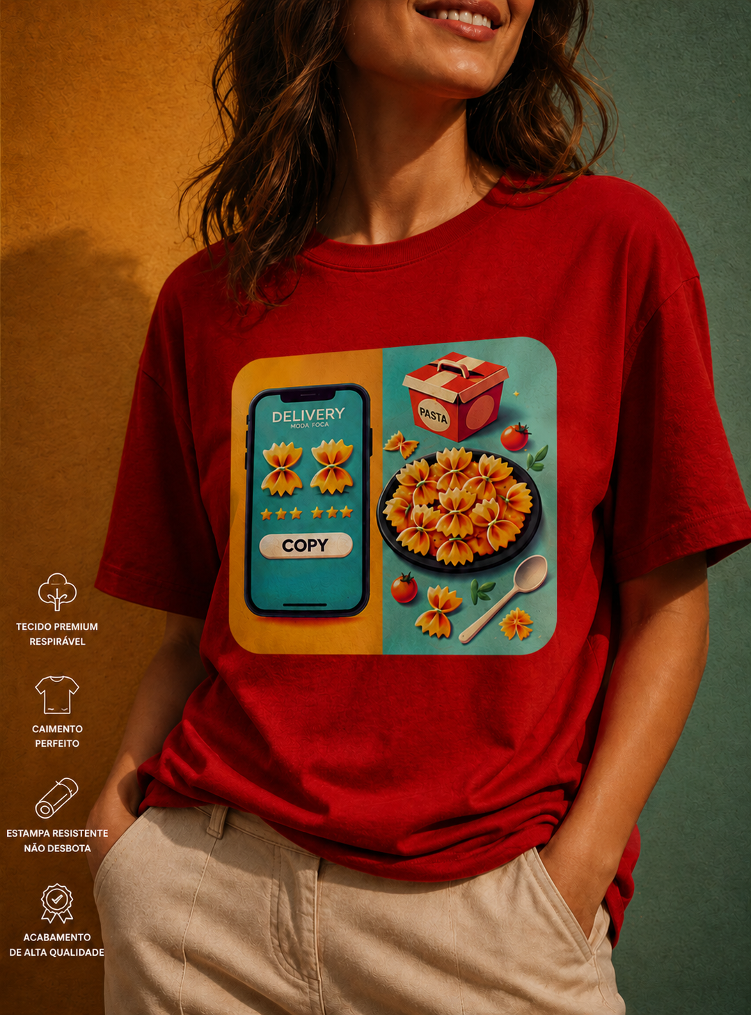 COPY PASTA! Camiseta