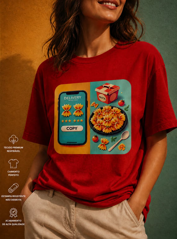 COPY PASTA! Camiseta