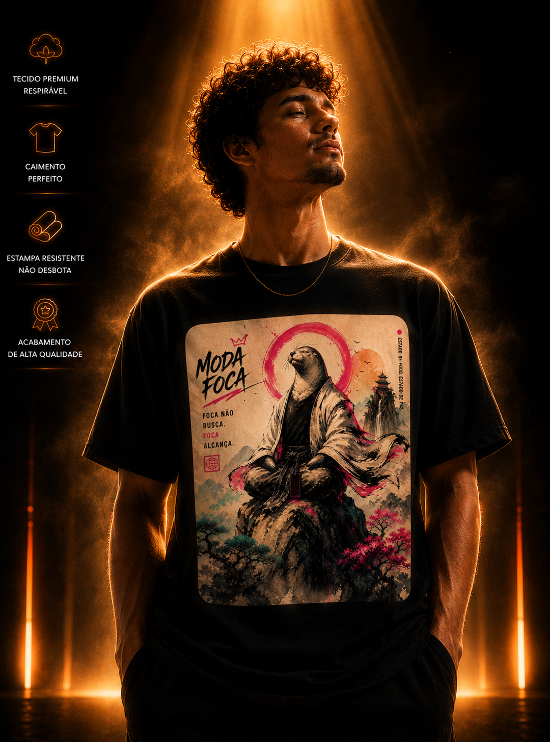 SENSEI PLUS! Camiseta plus size