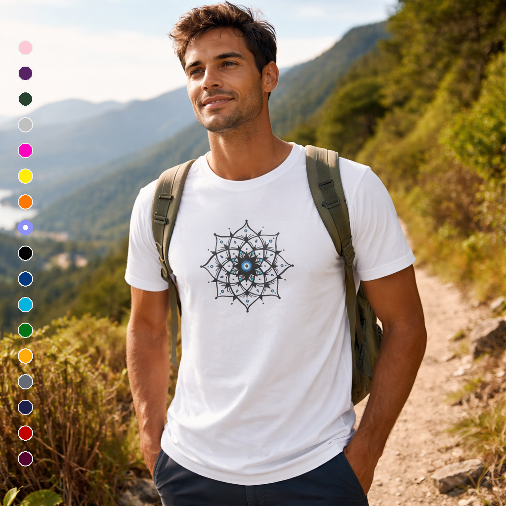 Nome do produto: Camiseta Clássica Olho Grego – \