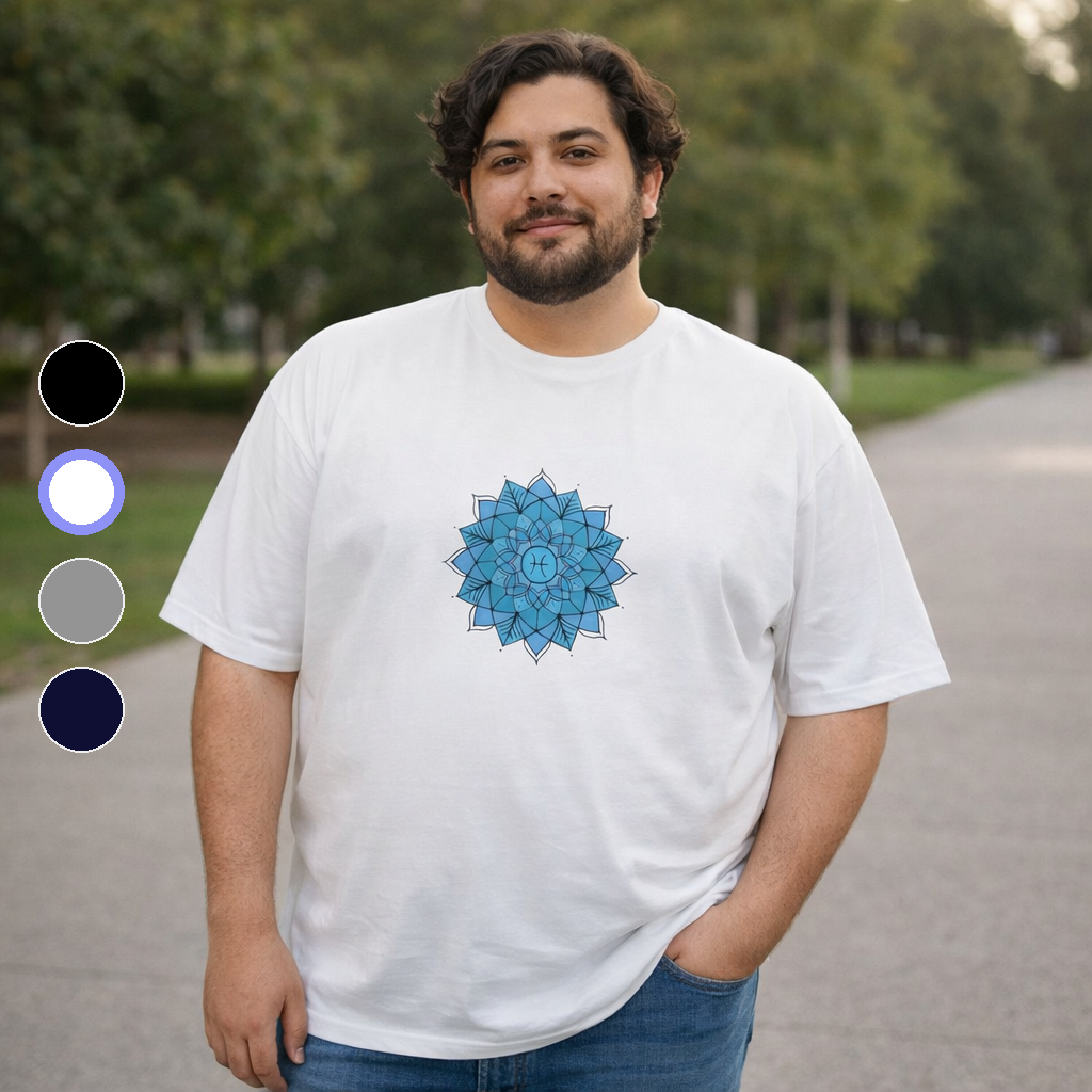 Nome do produto: Camiseta Plus Size Peixes