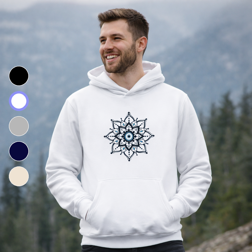 Nome do produto: Moletom Canguru Olho Grego – \