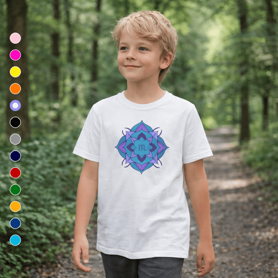 Camiseta Clássica Infantil Escorpião