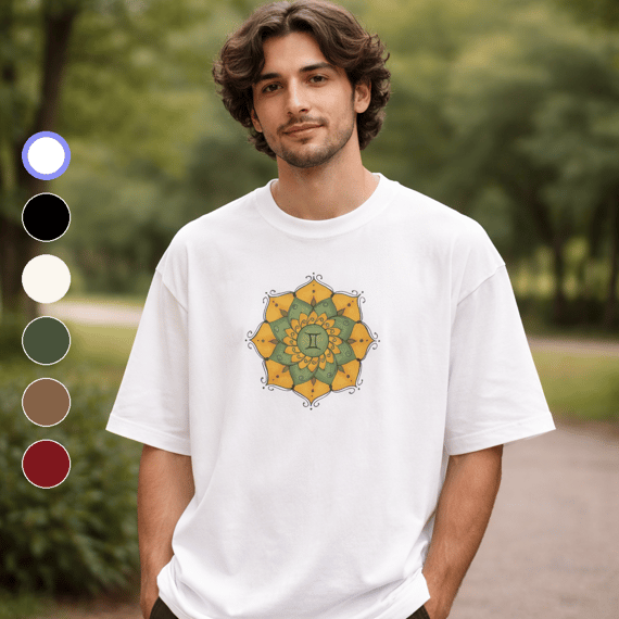 Camiseta Oversized Gêmeos