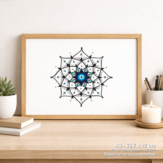 Pôster Paisagem Olho Grego – 