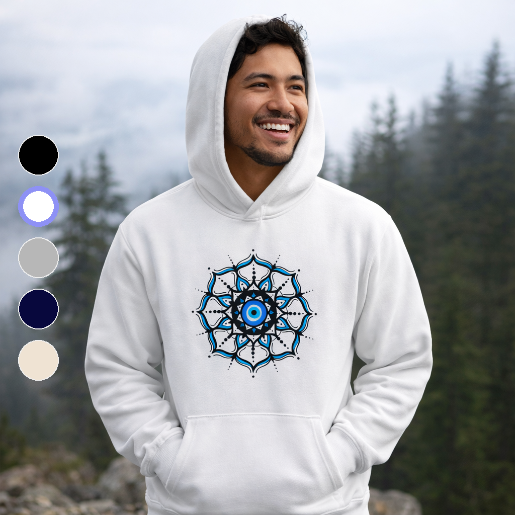 Nome do produto: Moletom Canguru Olho Grego – \