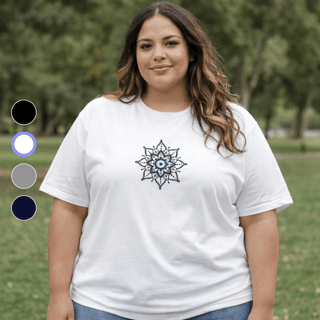 Nome do produto Camiseta Plus Size Olho Grego – 