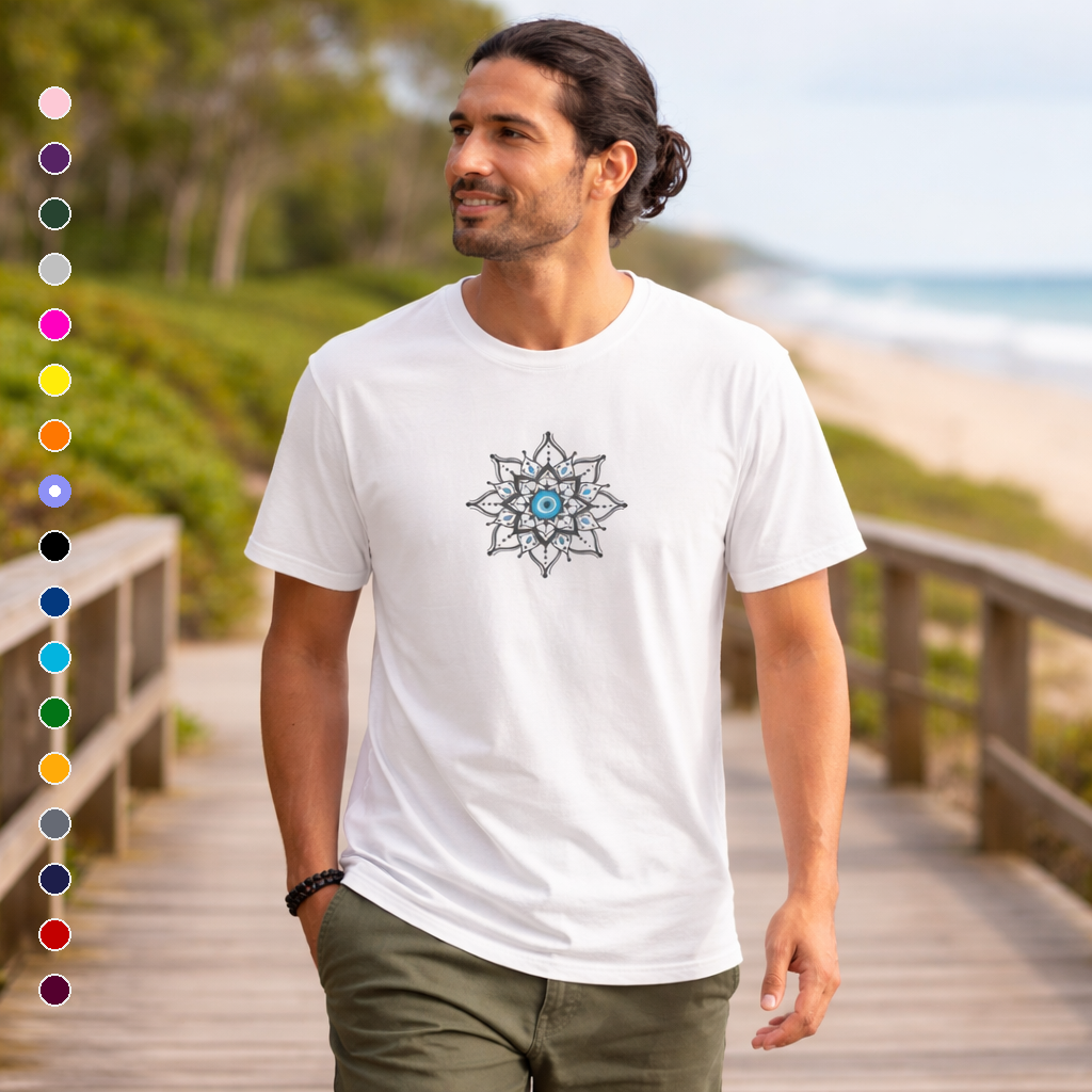 Nome do produto: Camiseta Clássica Olho Grego – \