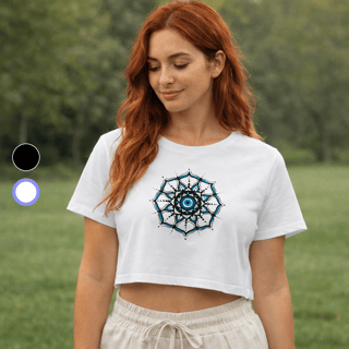 Camiseta Cropped Olho Grego – 