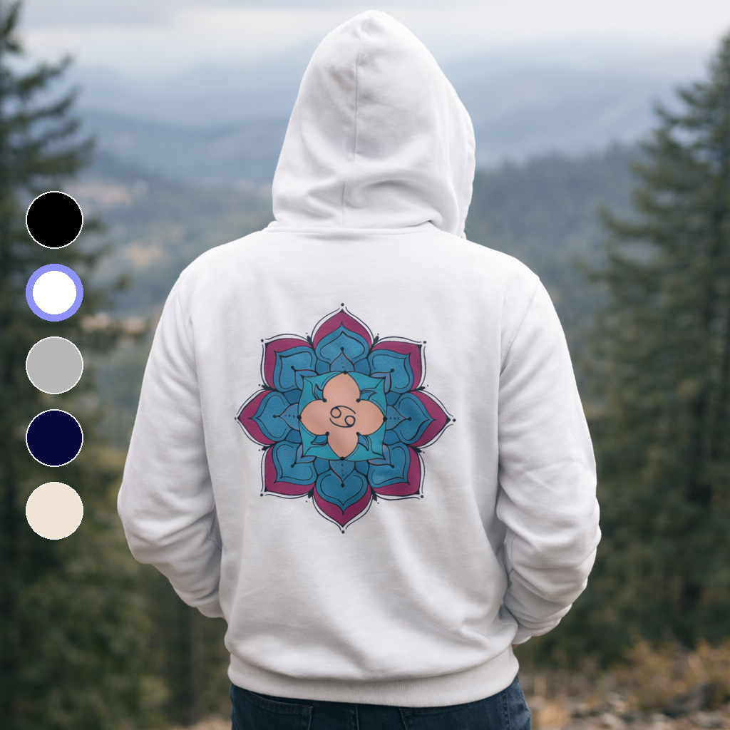 Nome do produto: Moletom Com Zíper Câncer