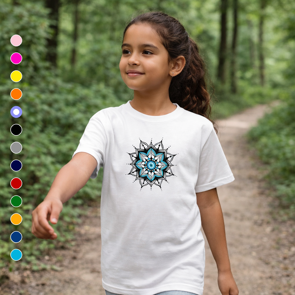 Nome do produto: Camiseta Clássica Infantil Olho Grego – \