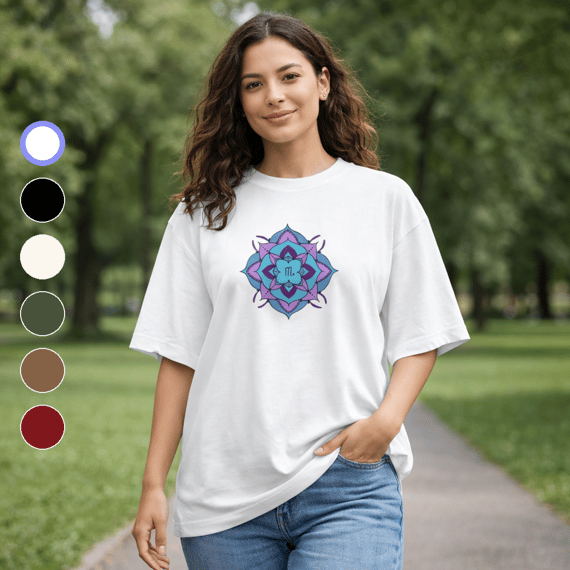 Camiseta Oversized Escorpião