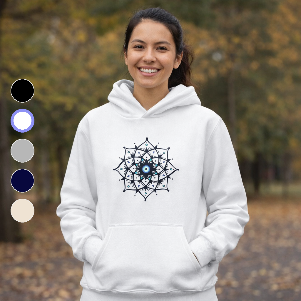 Nome do produto: Moletom Canguru Olho Grego – \