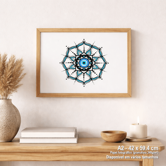 Pôster Paisagem Olho Grego – 