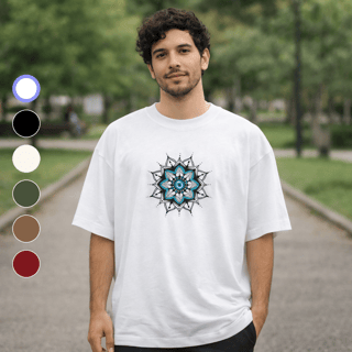 Nome do produto Camiseta Oversized Olho Grego – 